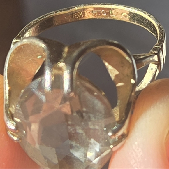 👄3  Cocktail Vintage Vargas 18 K HGE - Picture 6 of 8